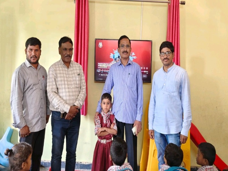 జిల్లా విద్యాధికారి ఆకస్మిక తనిఖీ..