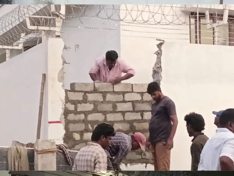 మరోసారి వివాదంలోకి పెద్దారెడ్డి ఇంటి నిర్మాణం
