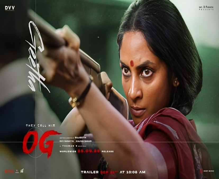 ‘OG’ నుంచి శ్రియా రెడ్డి ఫస్ట్ లుక్ అవుట్