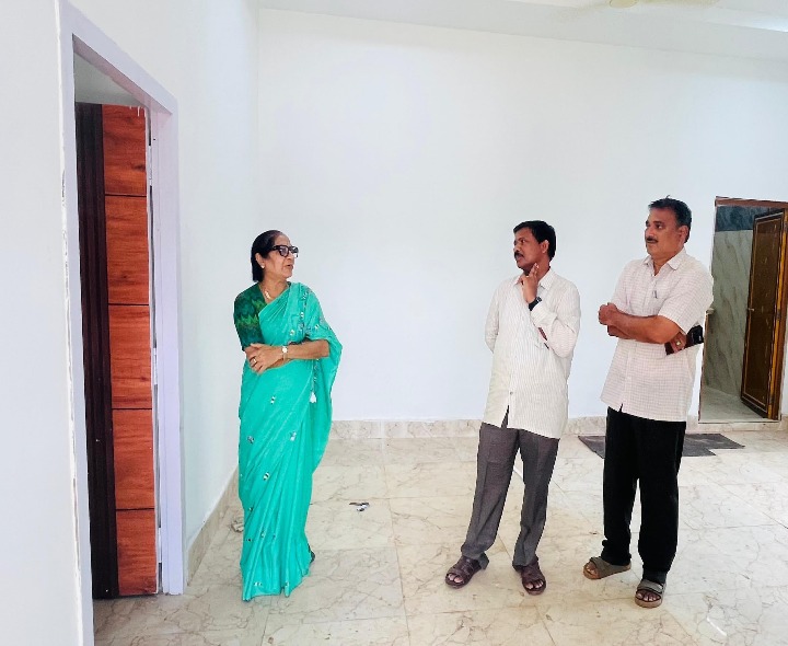 DLDO కార్యాలయము పనులను పర్యవేక్షించిన జడ్పీ ఛైర్ పర్సన్