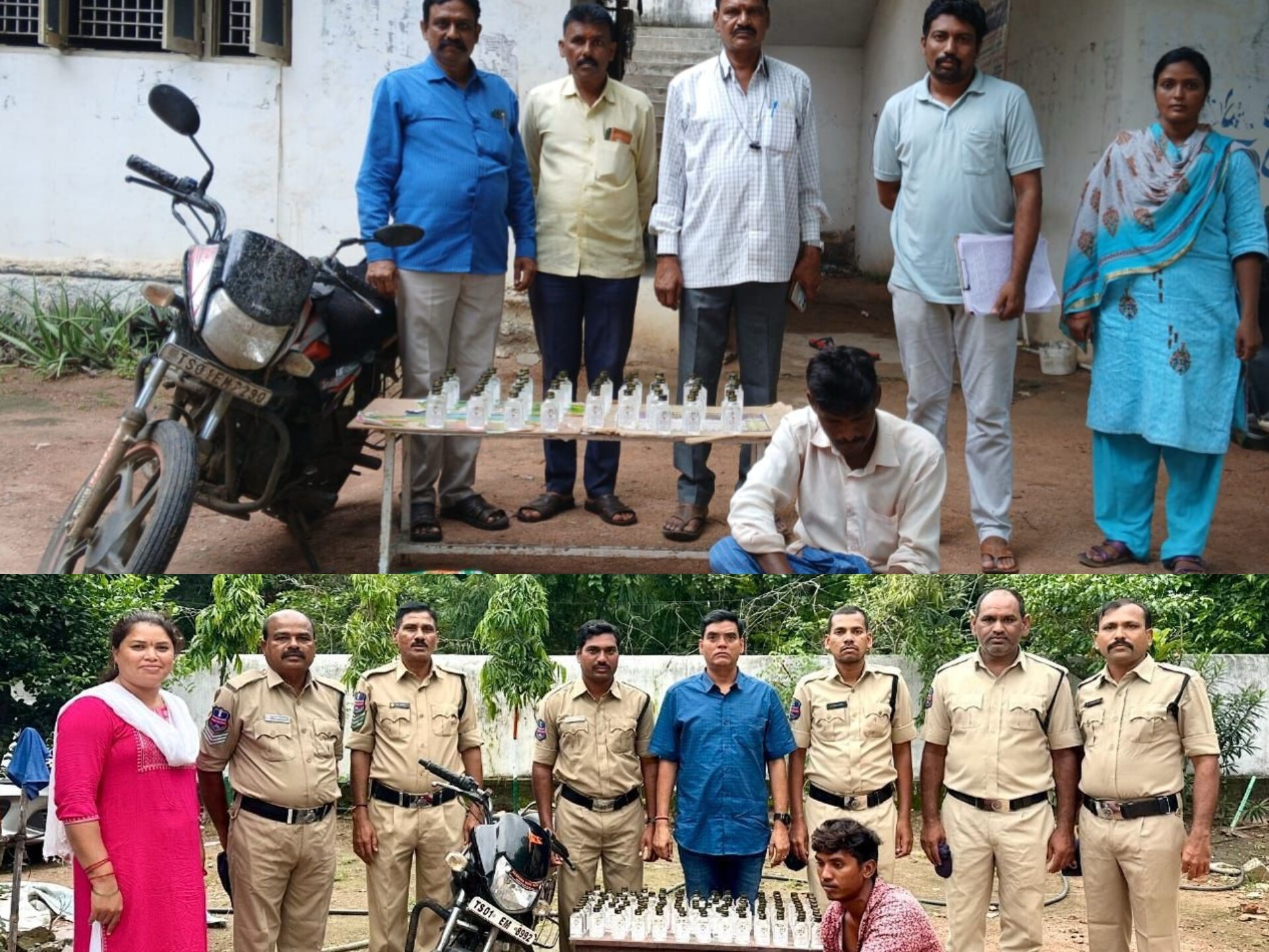 అక్రమంగా దేశిదారు తరలిస్తున్న ఇద్దరు అరెస్ట్
