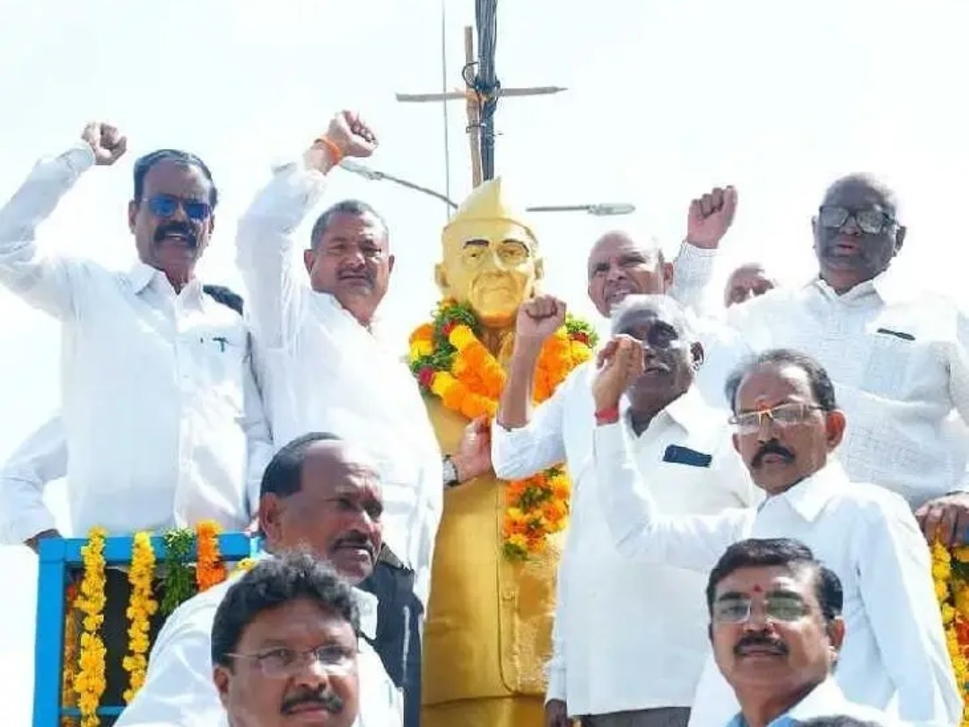 మిర్యాలగూడలో కొండా లక్ష్మణ్ బాపూజీ వర్ధంతి