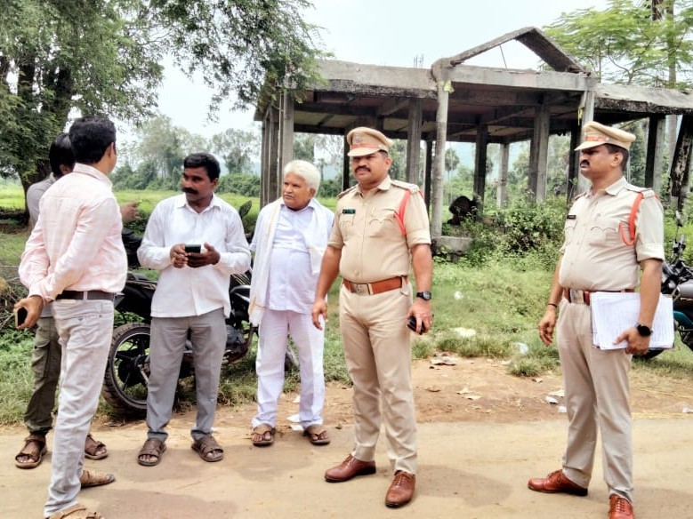 సిరిమాను తరలింపునకు ఏర్పాట్లు పర్యవేక్షణ