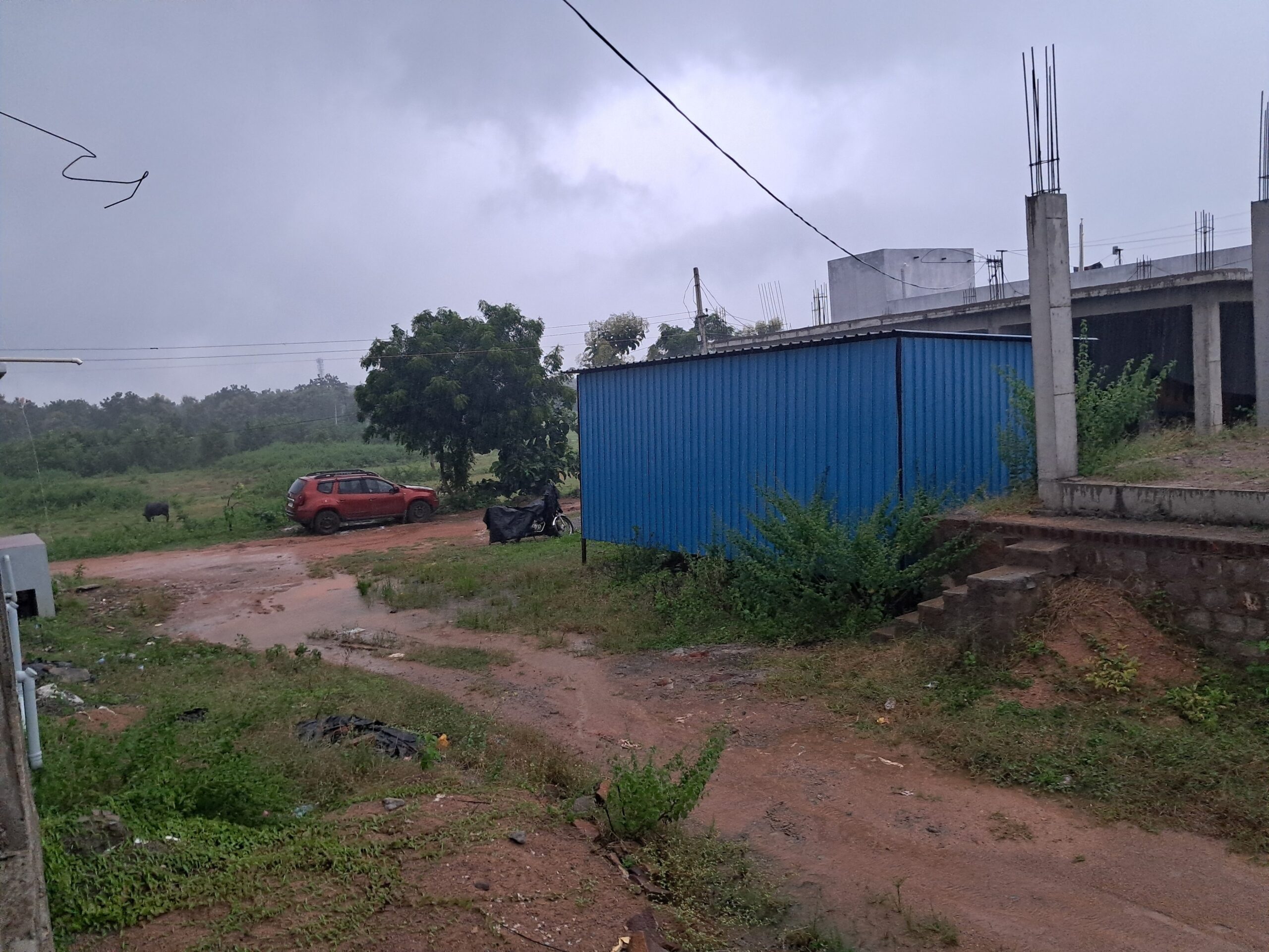 నిజాంపేట మండలంలో భారీ వర్షం