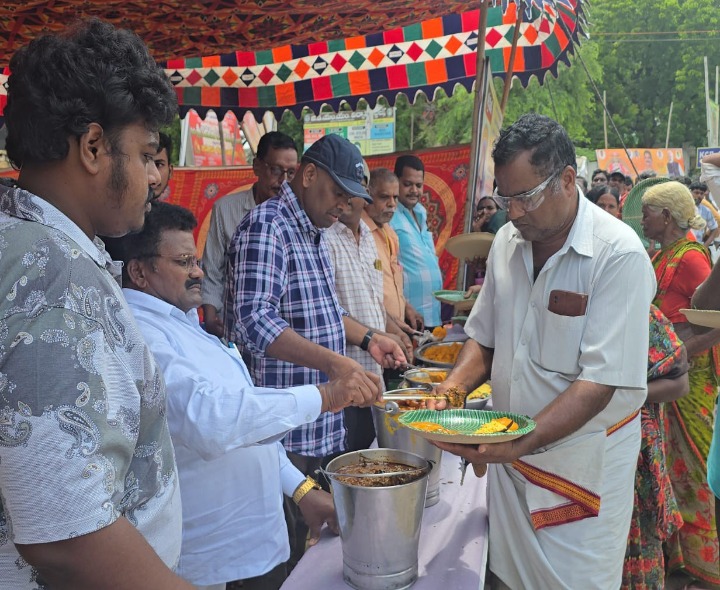 భారీ అన్నదాన కార్యక్రమం
