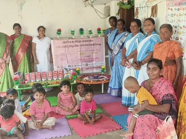 ఉప్పరపల్లిలో పోషణ మాసోత్సవాలు