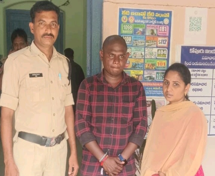 112 కాల్ ద్వారా వ్యక్తి ప్రాణాలు కాపాడిన పోలీసులు