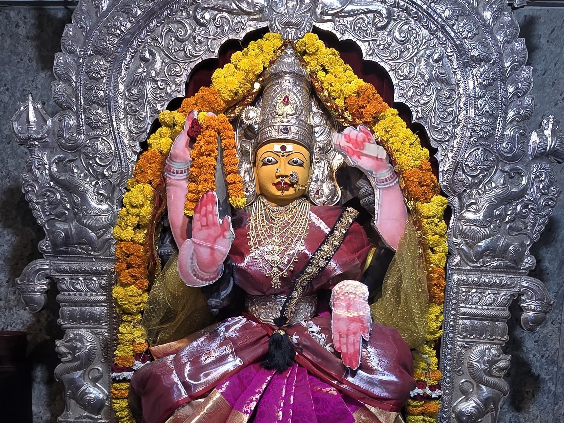 బాల త్రిపుర సుందరీ దేవిగా శ్రీ కనకమహాలక్ష్మి