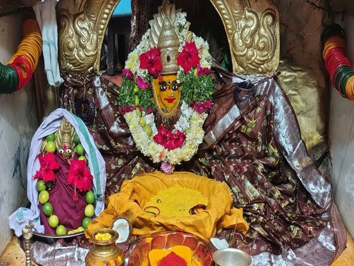 తునికిలో నల్ల పోచమ్మకు ప్రత్యేక పూజలు