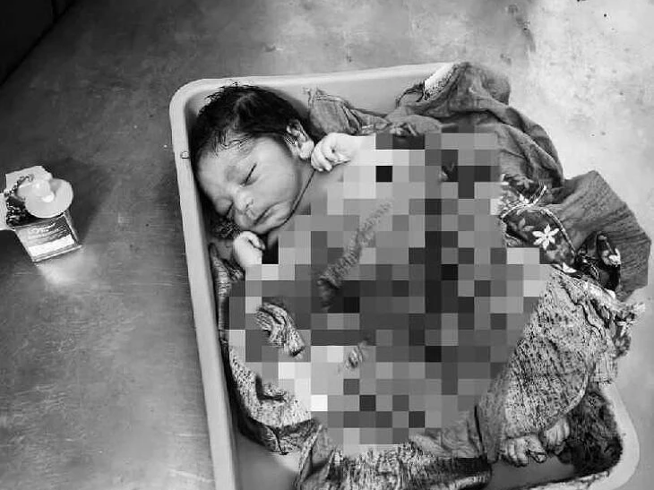 అమనూషం పుట్టిన బిడ్డను వదిలేసిన తల్లి