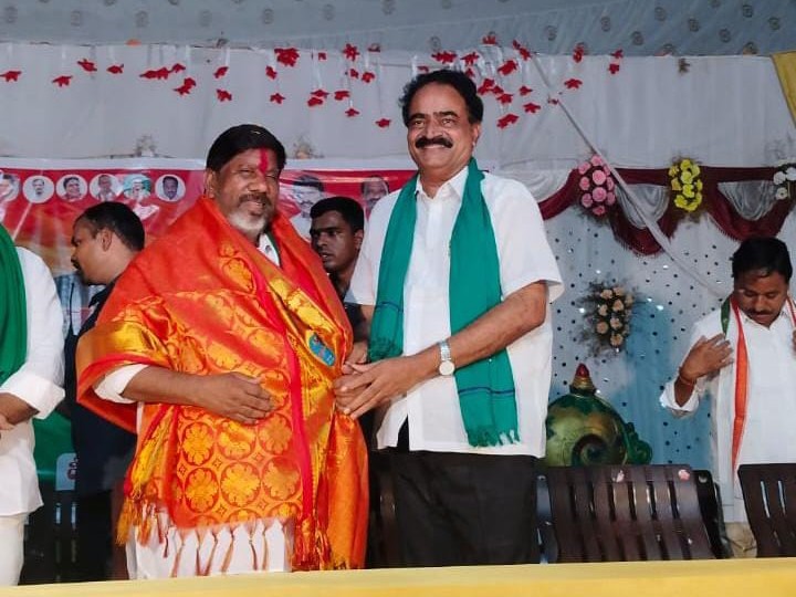 మధిరలో పలు అభివృద్ధి పనులకు శంకుస్థాపన చేసిన మంత్రి