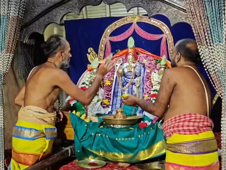 కన్నుల పండుగగా సింహాద్రి అప్పన్న నిత్య కళ్యాణం