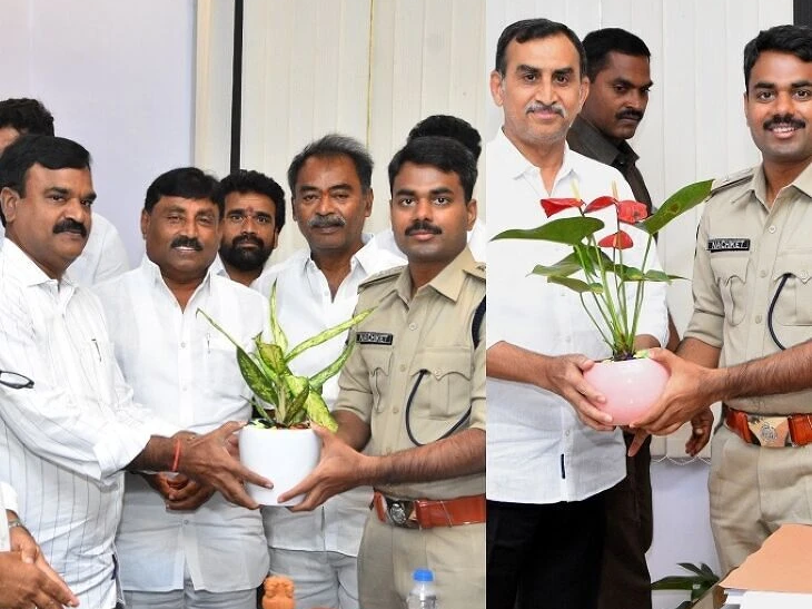ఎస్పీని కలిసిన జిల్లా నాయకులు