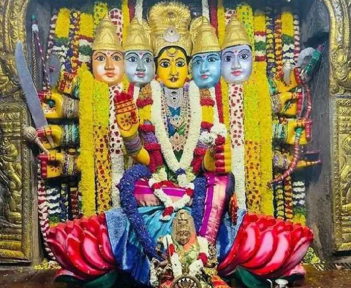 గాయత్రి దేవిగా భద్రకాళీ అమ్మవారు