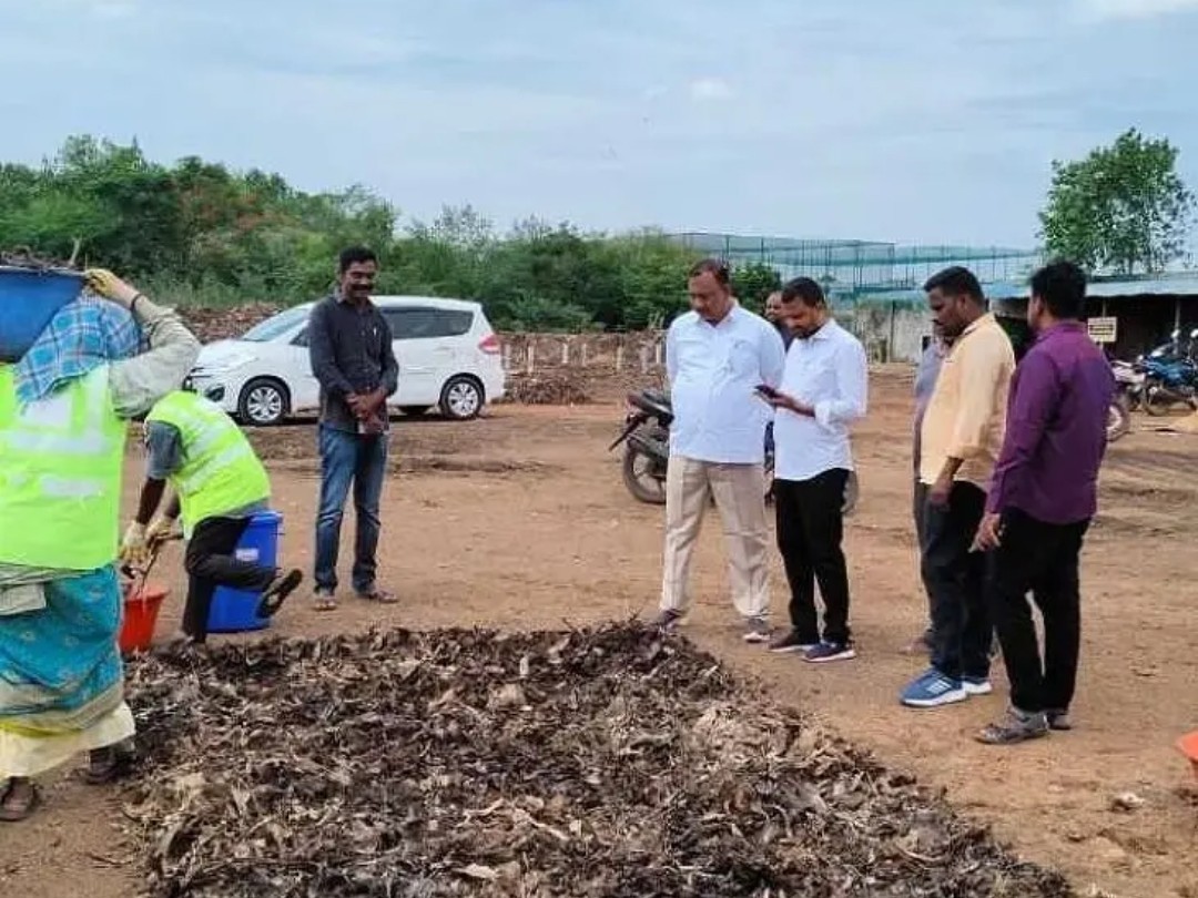 కంపోస్ట్ ఎరువు తయారీపై ఆరా
