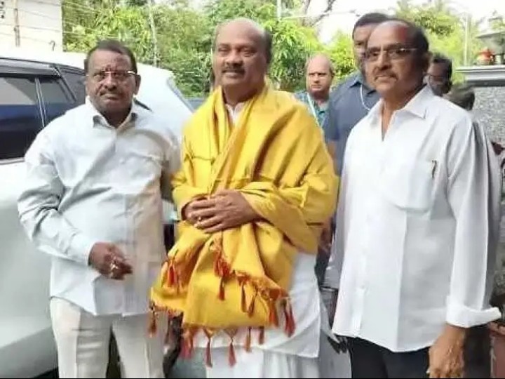 ఎమ్మెల్యే పితాని నివాసానికి అయ్యన్న పాత్రుడు