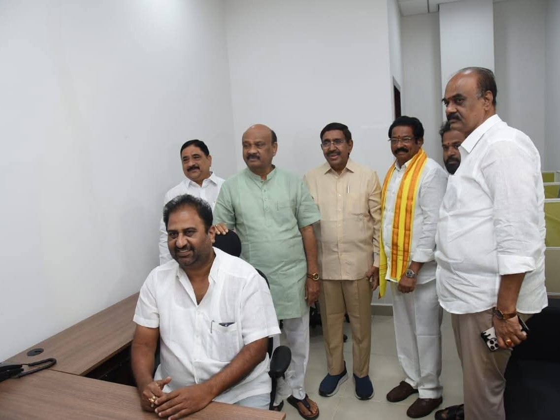 దాట్ల సుబ్బరాజుకి నూతన అసెంబ్లీ ఛాంబర్ కేటాయింపు