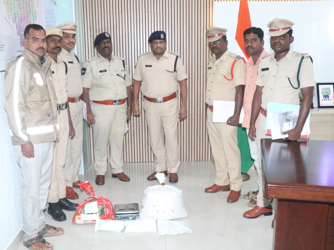 ‘8.150 కిలోల గంజాయి నిర్వీర్యం’