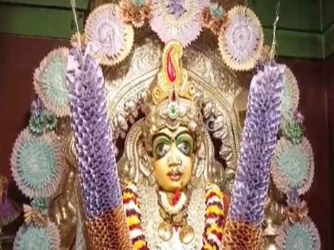 రూ.50 లక్షల నోట్లతో ధనలక్ష్మి అలంకాలం