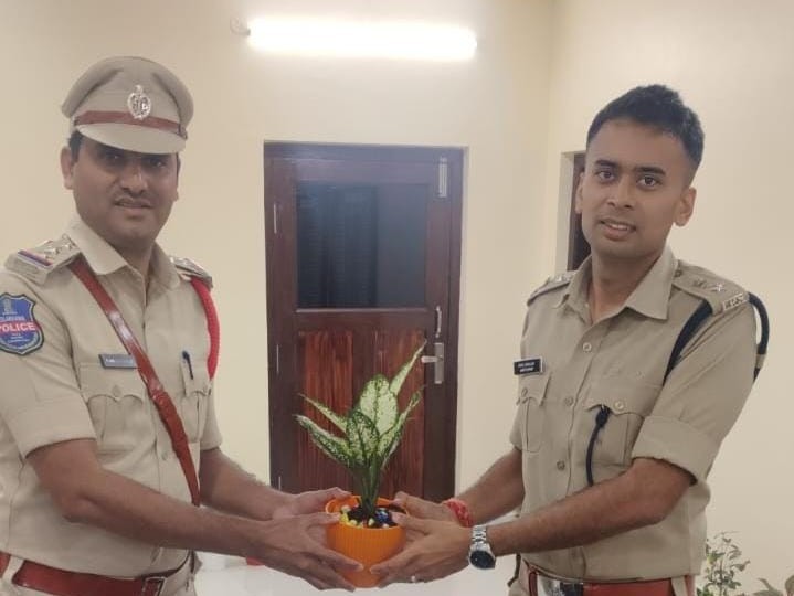 జైనథ్ నూతన సీఐగా శ్రావణ్ కుమార్