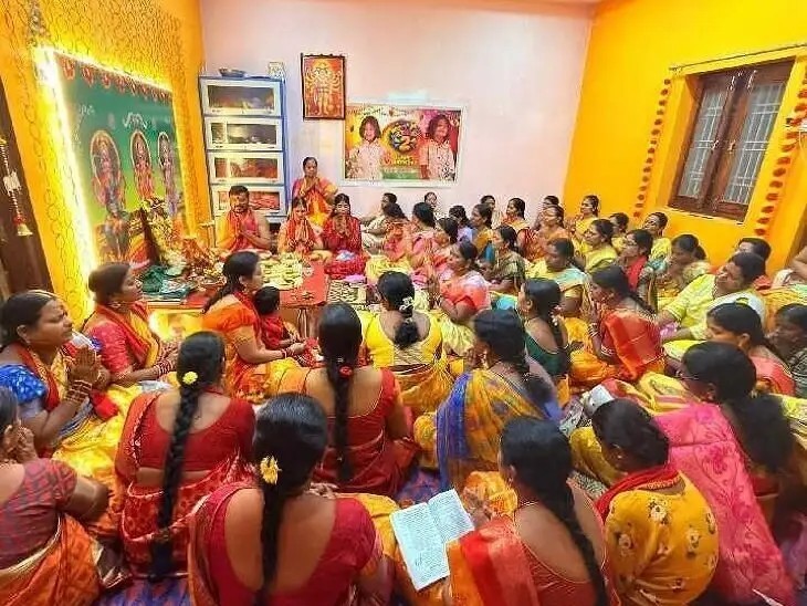 కాత్యాయని అమ్మవారికి విశేష పూజలు