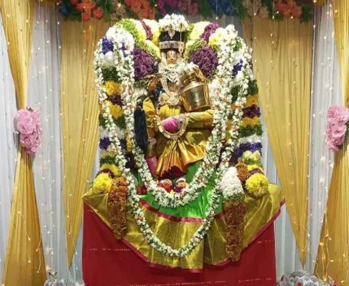 మోహినీ అలంకారంలో అంకాలమ్మ తల్లి దర్శనం