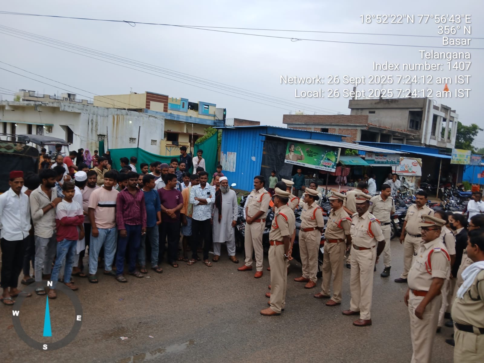 నేరాల నియంత్రణ కోసమే కార్డెన్ సెర్చ్
