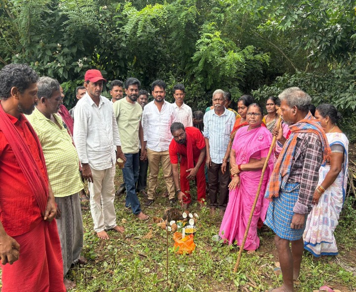 కొయ్యూరులో వాటర్ ట్యాంక్‌కు శంకుస్థాపన