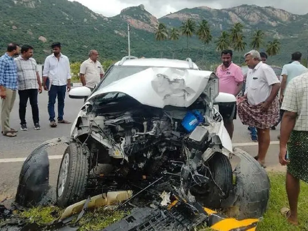 పూతలపట్టు హైవేపై ప్రమాదం