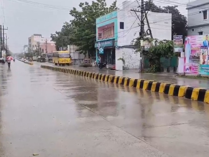 జిల్లాలో 24 గంటలుగా ఎడతెరపిలేని వర్షం