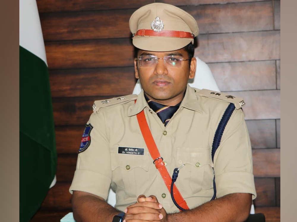 నూతన ఎస్పీగా డా. వినీత్ నియామకం