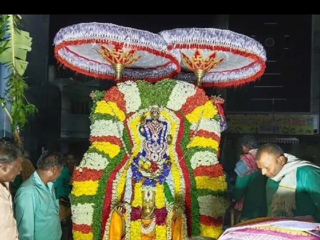 కాణిపాకంలో రేపు గరుడ వాహన సేవ