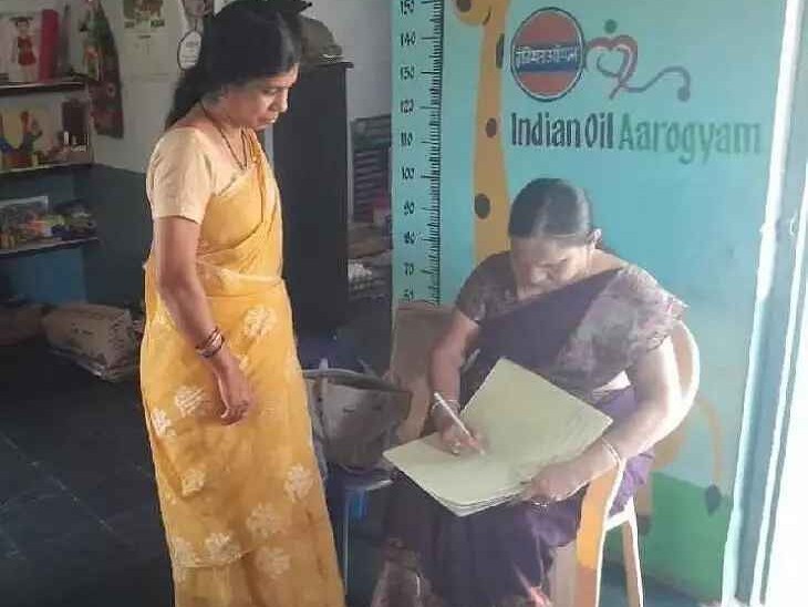 సిద్దవటం అంగన్వాడీ కేంద్రంలో ఆకస్మిక తనిఖీ