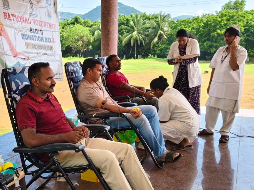 విశాఖ సెంట్రల్ జైల్‌లో రక్తదాన శిబిరం