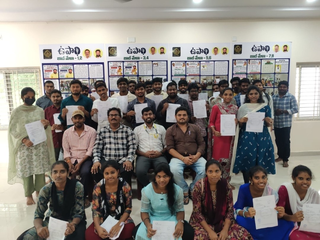 జాబ్ మేళాలో 60 మంది ఎంపిక