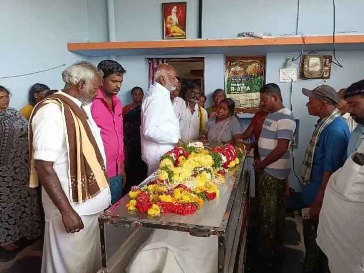 MPTC బోయ శివన్నకు విష్ణువర్ధన్ రెడ్డి నివాళి