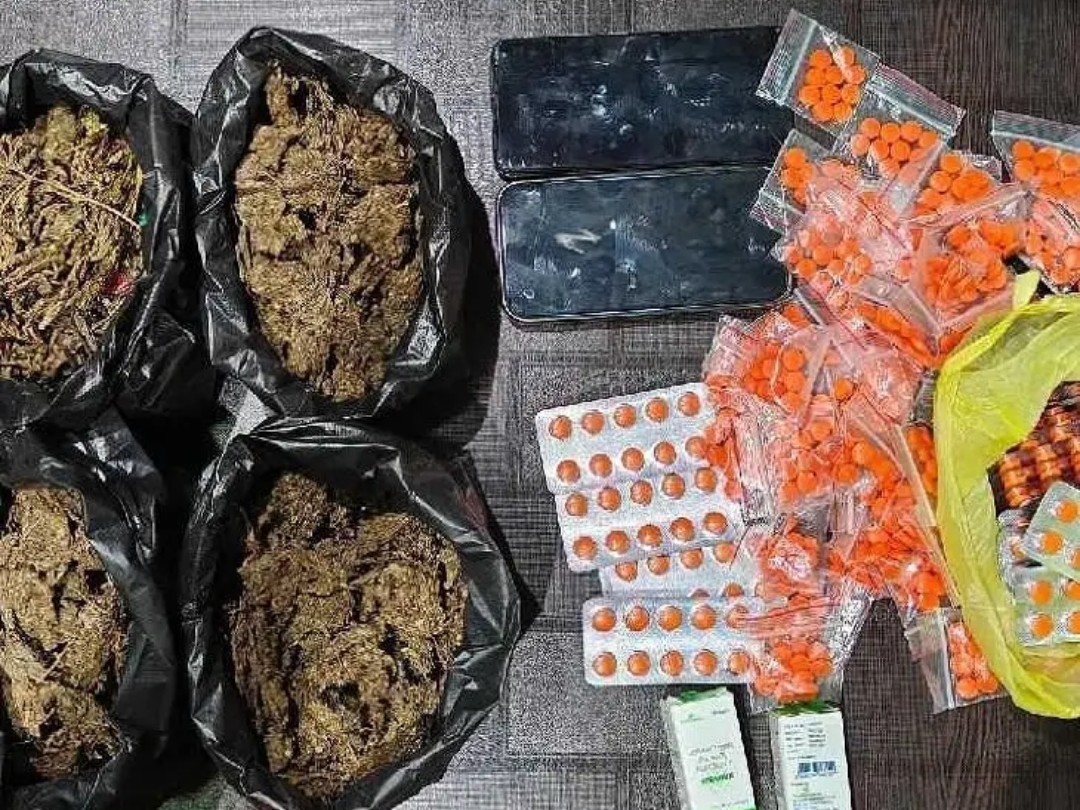 గుంటూరులో భారీగా పట్టుబడిన మత్తు పదార్థాలు
