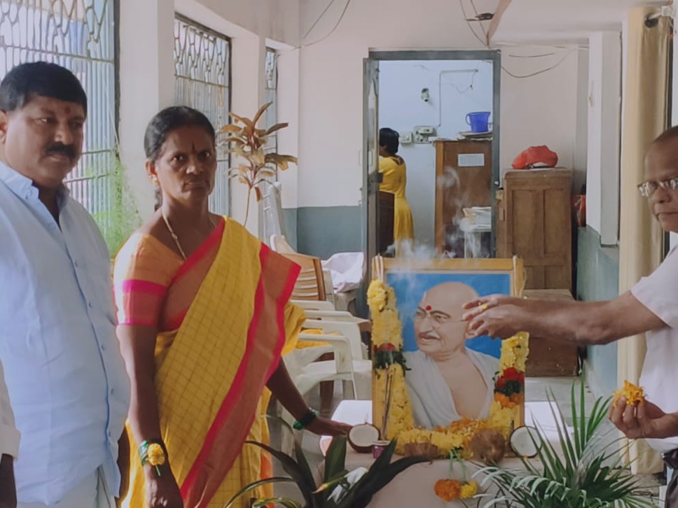 ఎంపీపీ ఆధ్వర్యంలో ఘనంగా గాంధీ జయంతి వేడుకలు