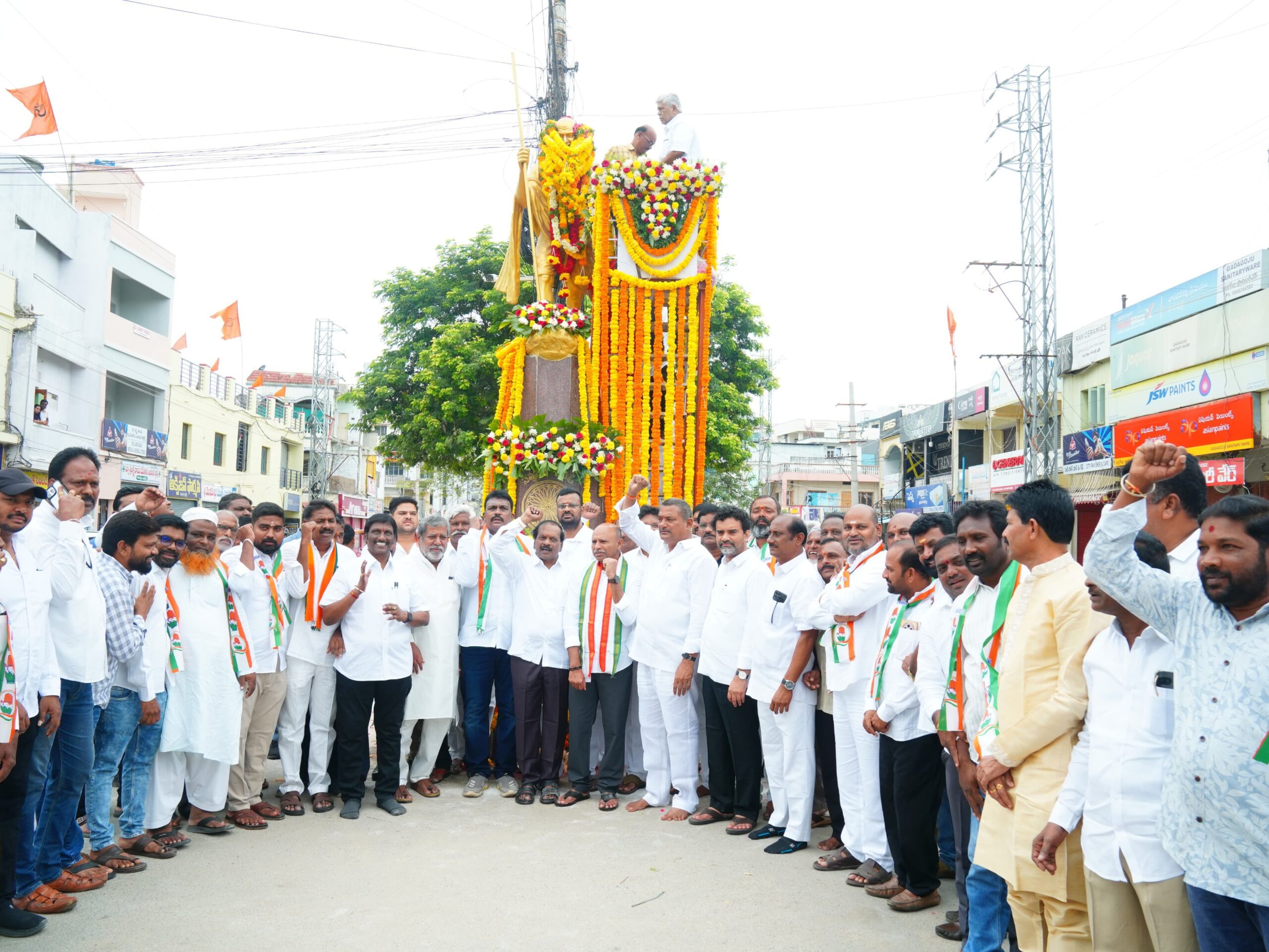 గాంధీ జయంతి వేడుకల్లో ఎమ్మెల్యే