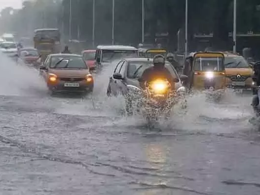 జిల్లాలో దంచి కొడుతున్న వాన