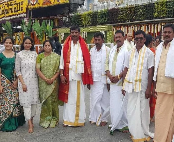 వెంకన్నను దర్శించుకున్న ఎమ్మెల్యే