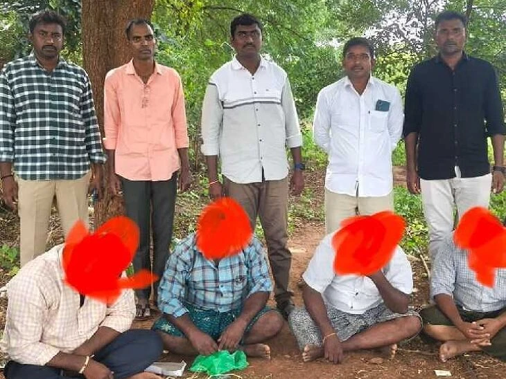 కలిగిరిలో ఐదుగురు అరెస్టు