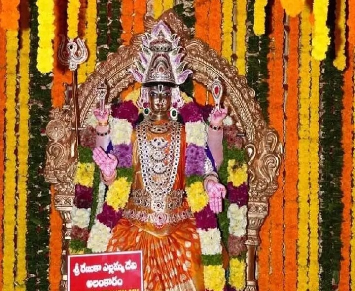 శ్రీ రేణుక ఎల్లమ్మ దేవిగా అమ్మవారు దర్శనం