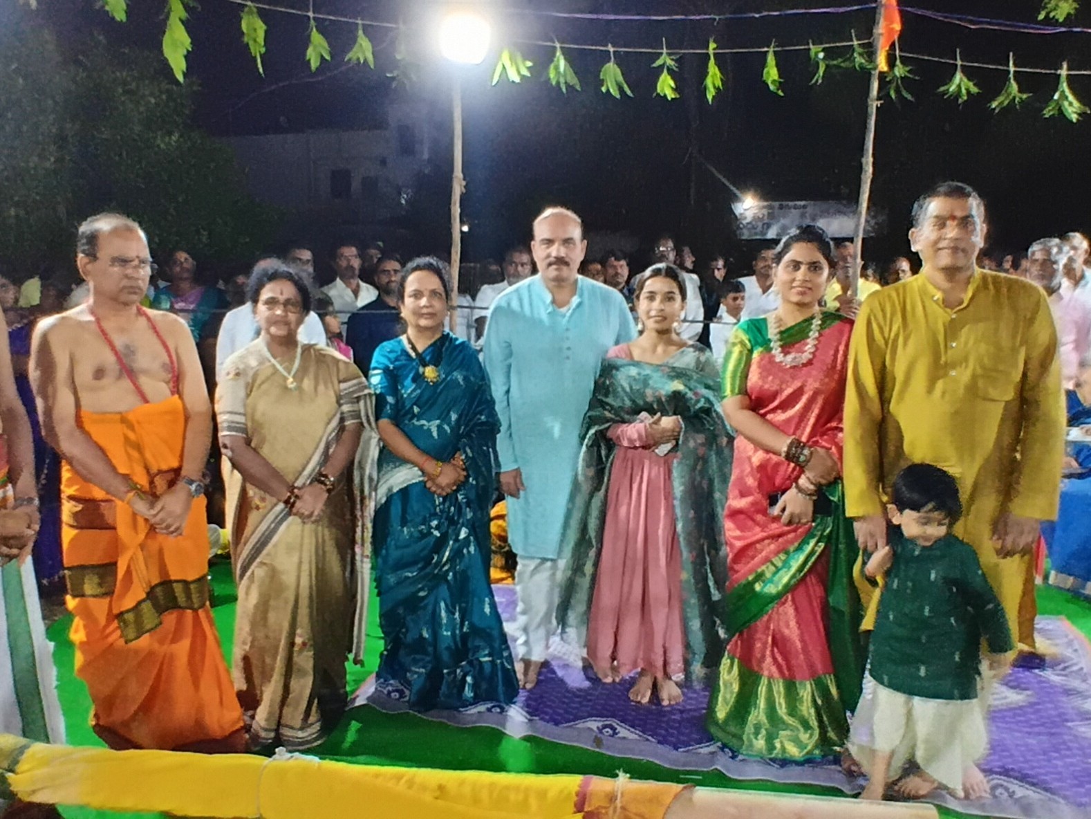 సొంత ఊరు దసరా వేడుకలో దిల్ రాజు