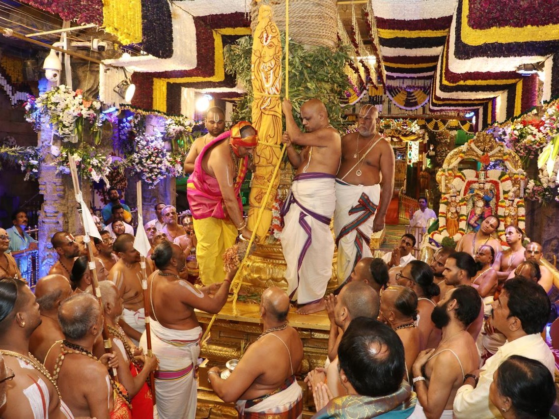 ముగిసిన శ్రీవారి సాలకట్ల బ్రహ్మోత్సవాలు