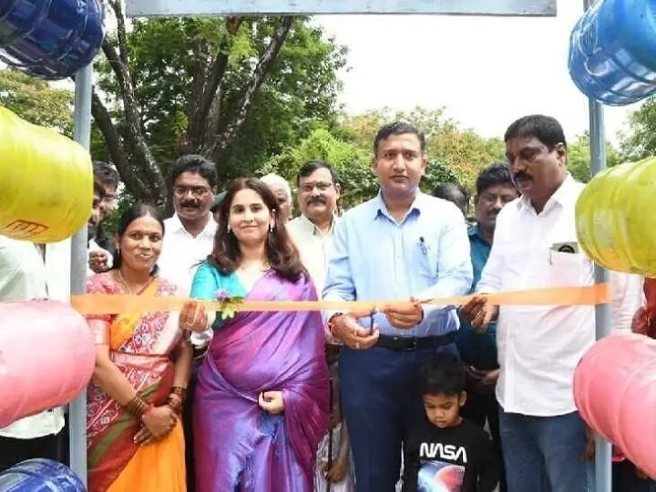 గాంధీ పార్కులో ‘వేస్ట్ టు వండర్’ ప్రారంభం