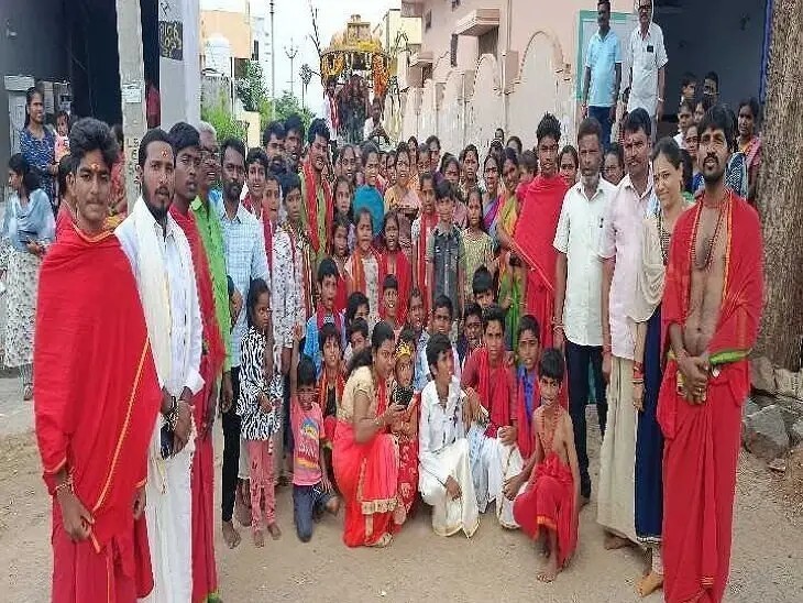 రాయికల్లో వైభవో పేతంగా అమ్మవారి నిమజ్జనం