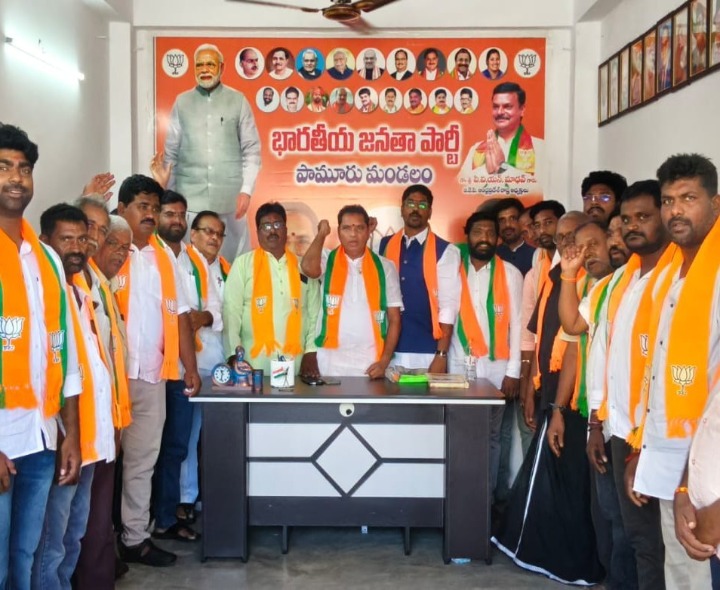 బిజెపి కార్యాలయాన్ని ప్రారంభించిన జిల్లా అధ్యక్షుడు