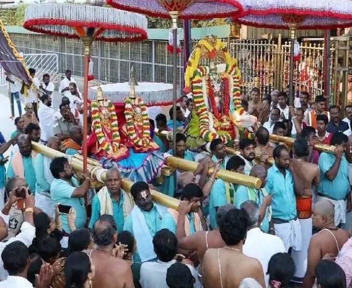 తిరుమలలో కన్నుల పండుగగా ” భాగ్ సవారి”