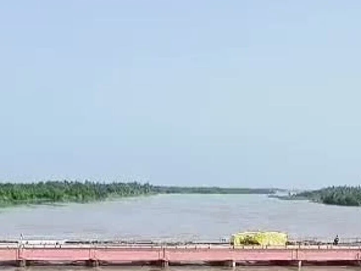 కృష్ణా నదిలో తగ్గిన వరద
